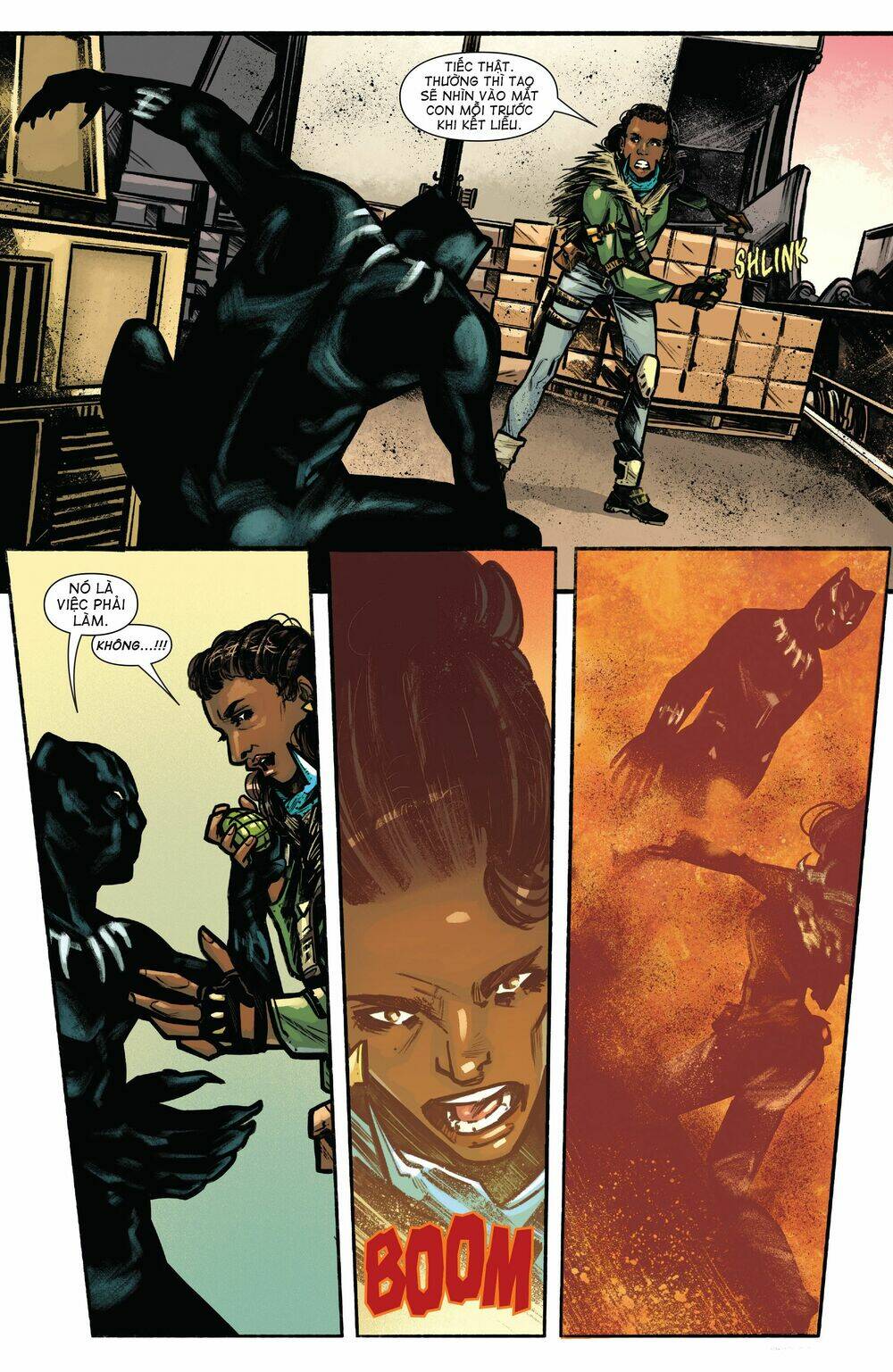 marvel's black panther prelude - hoàng đế báo đen tiền dẫn chapter 2 17