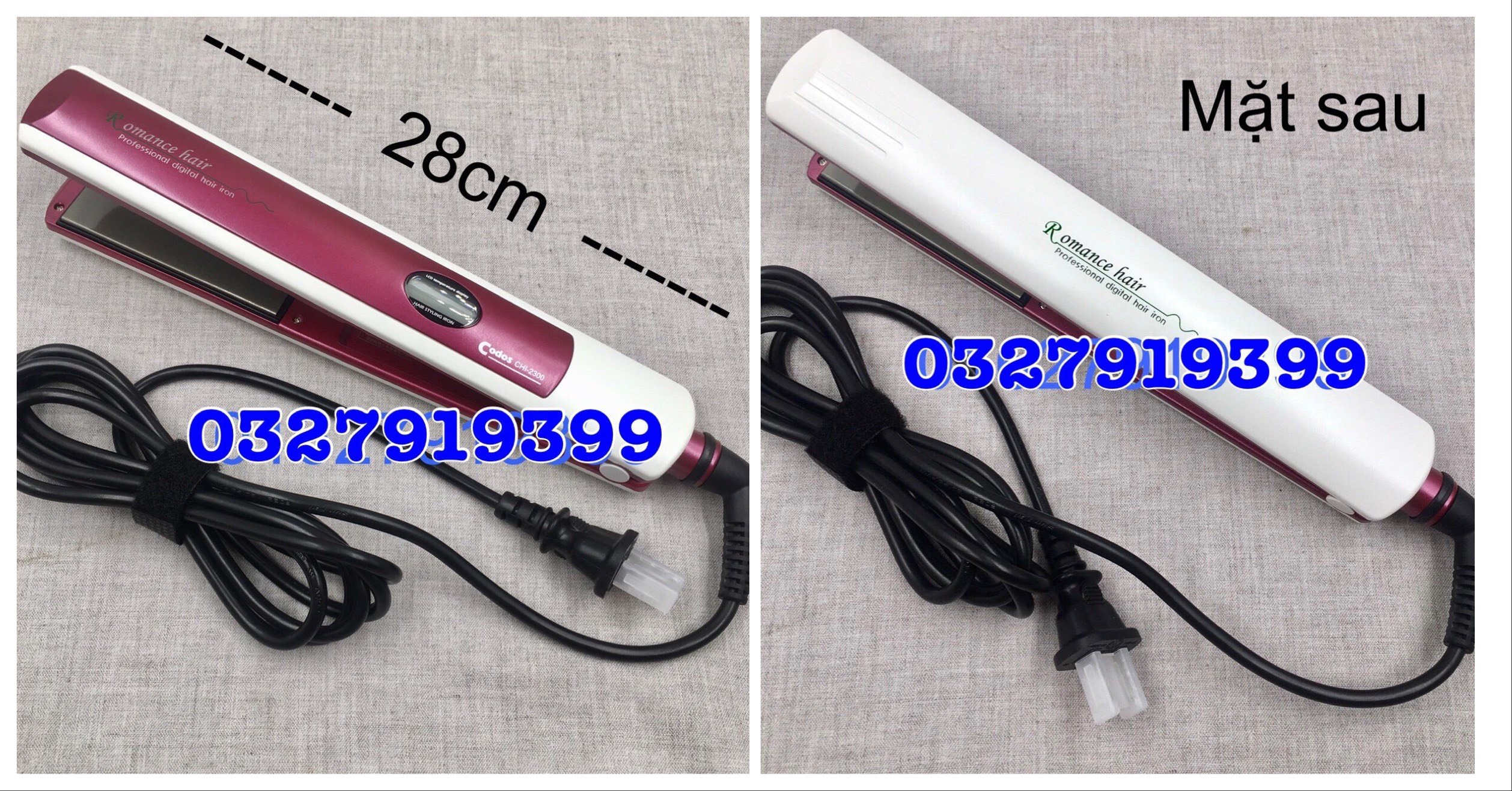 Máy duỗi tóc cao cấp Codoss 2300