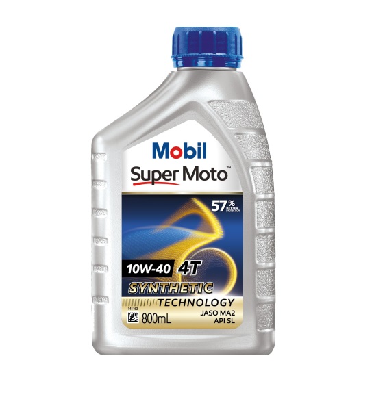 Nhớt Mobil Super Moto 10W40 cho xe số, xe côn tay (900006) (900007)