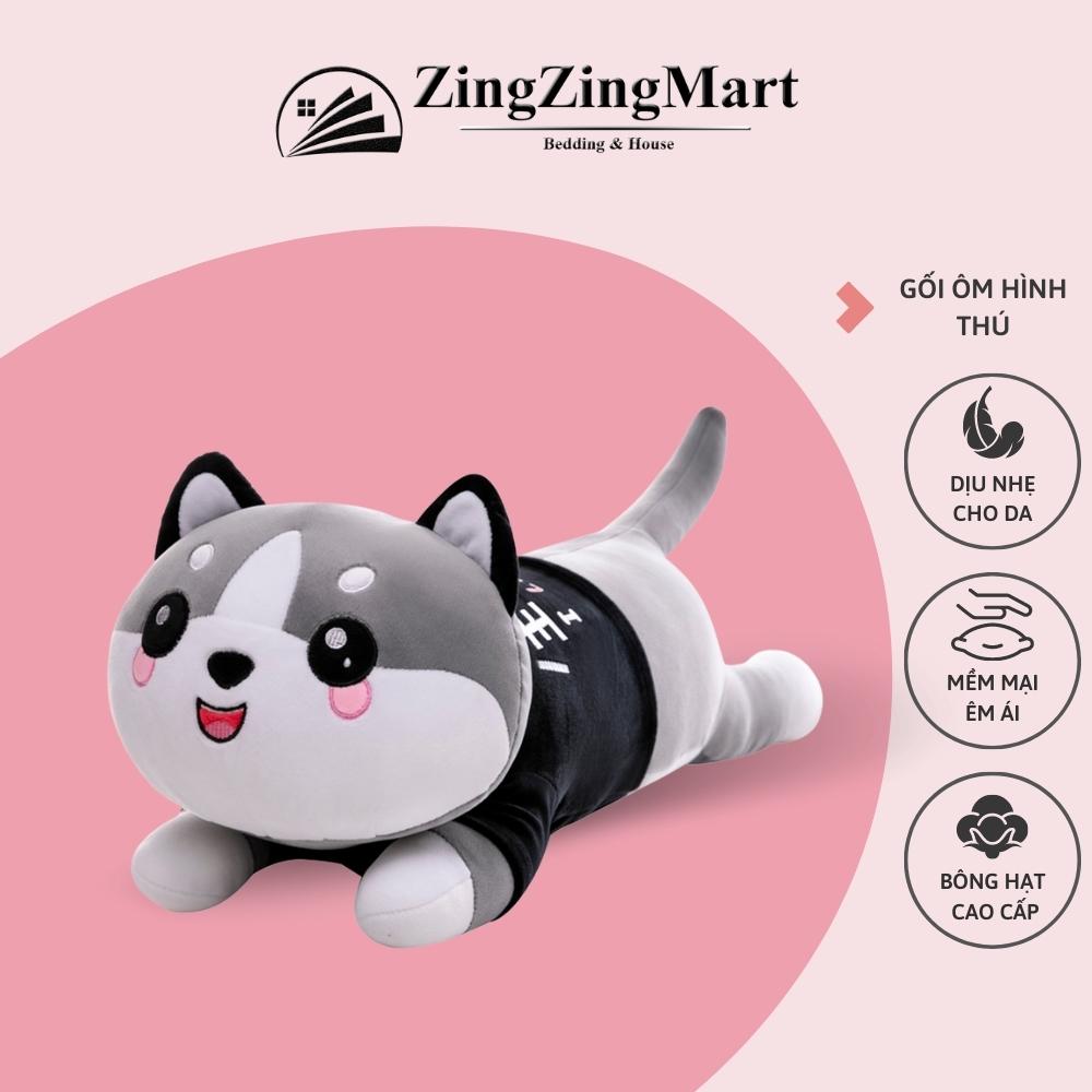 Gấu Bông Mèo Lười Cute - Thú Nhồi bông mèo siêu to - ZingZingMart Bedding &amp; House