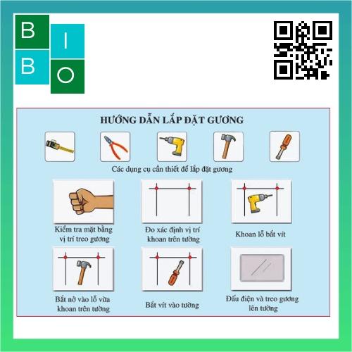 Gương Viền Vàng Sơn Tĩnh Điện