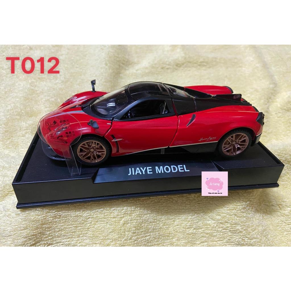 ( Xe kim loại) Xe mô hình 1:32 Pagani Huayra hãng JIAYE MODEL