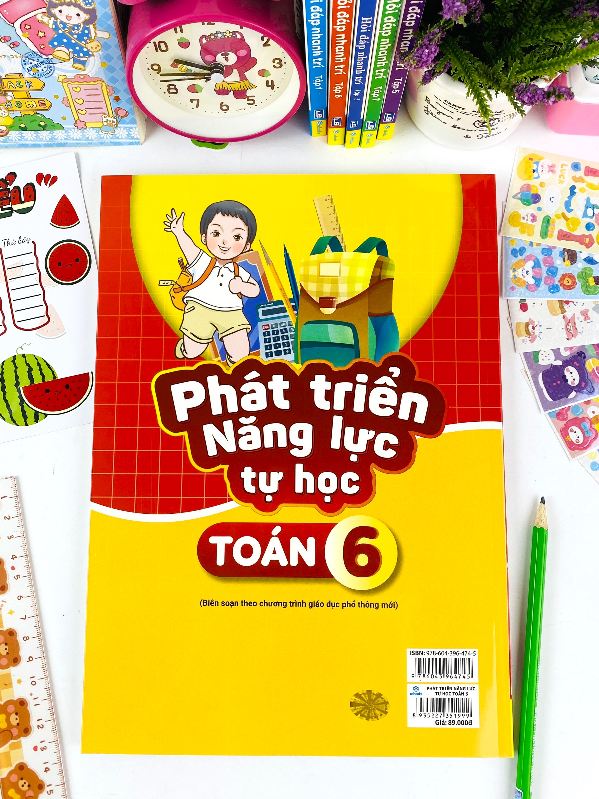 Sách - Phát Triển Năng Lực Tự Học Toán 6 - Biên soạn theo chương trình GDPT mới - ndbooks