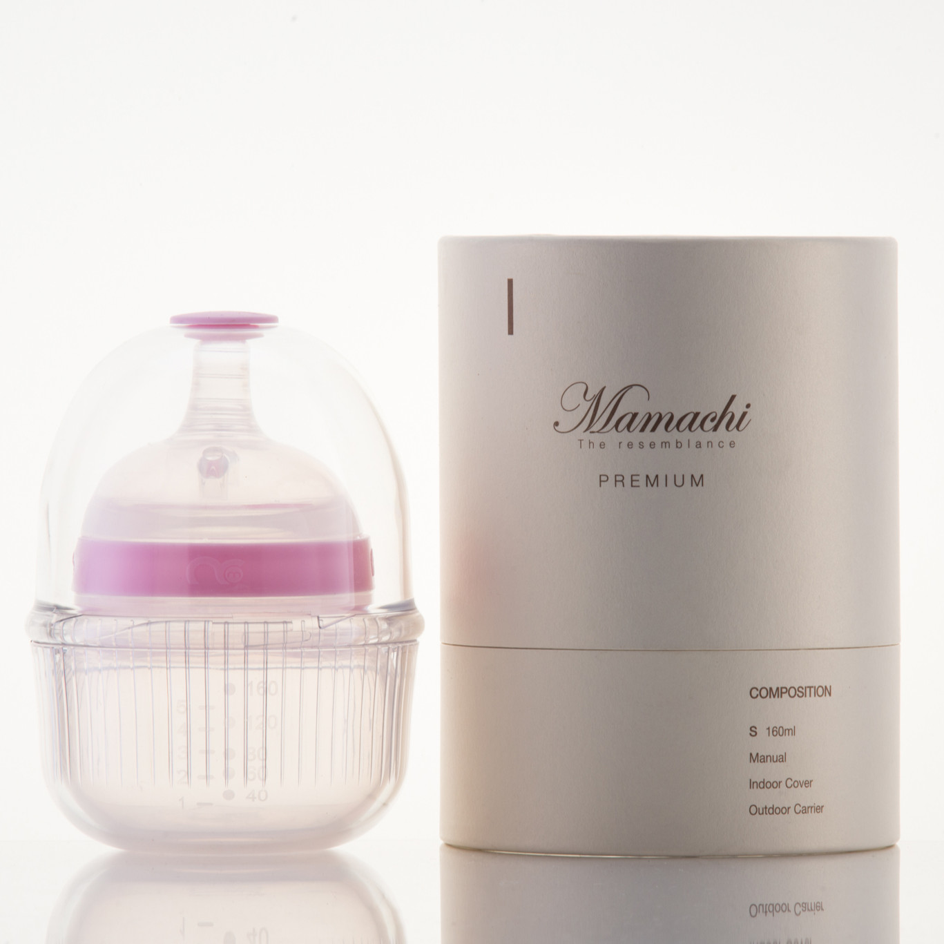 Bình sữa núm ti Mamachi dòng Premium cao su Silicone - Mamachi Baby Bottle Premium