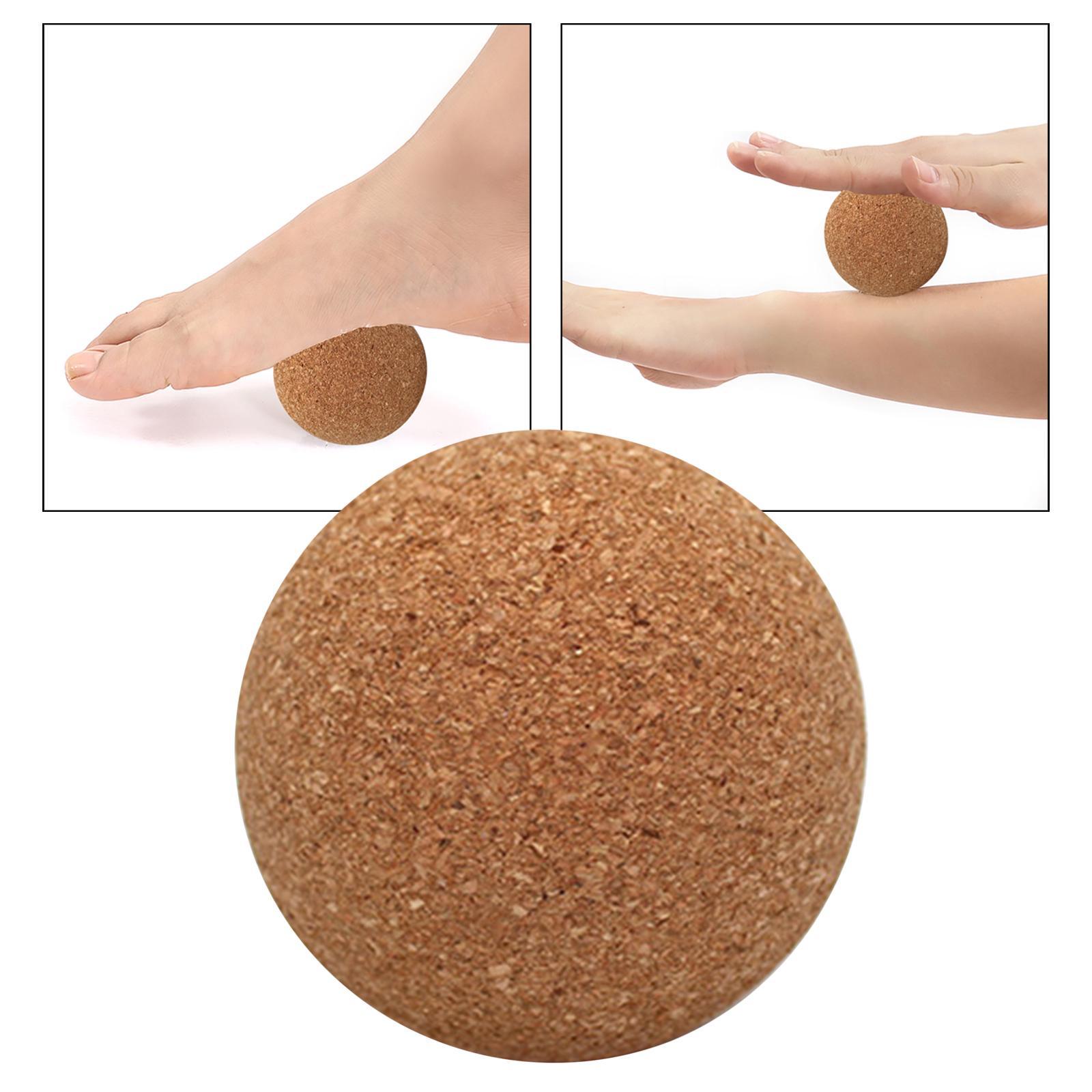 Cork Fascia Balls Roller massage Myofascial Ball for Exercise