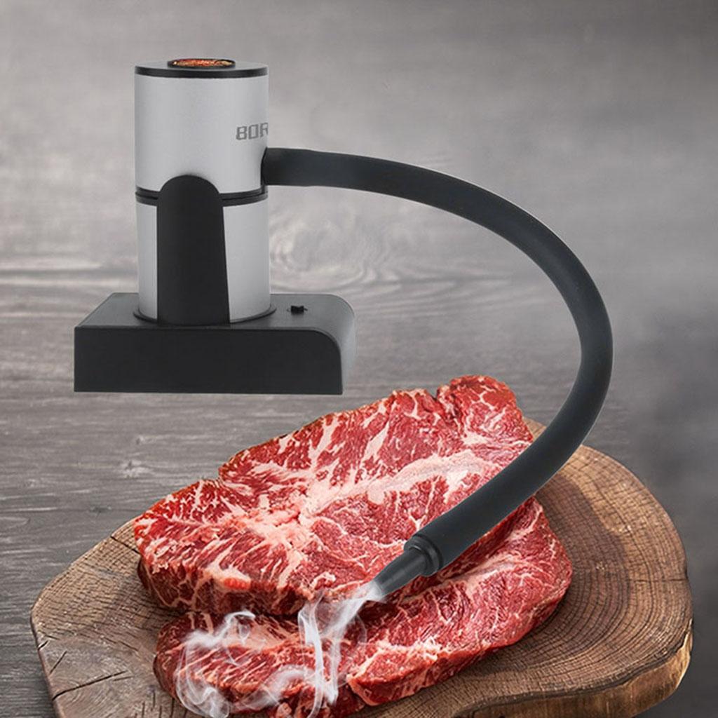 Food Smoke Infuser Meat Gun Smoker Cooking BBQ Meat Cheese