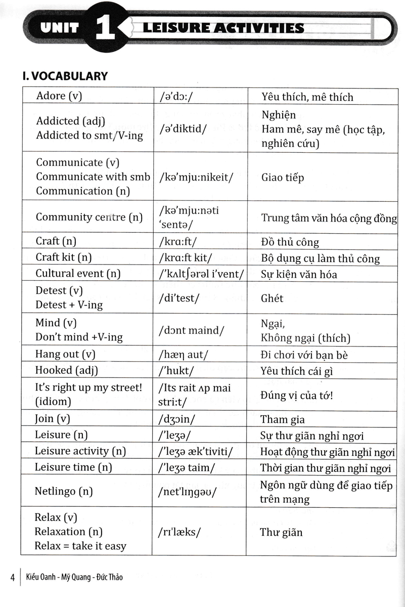 Bài Tập Bổ Trợ Và Phát Triển Năng Lực Môn Tiếng Anh Lớp 8 - Tập 1 (Dành Cho Học Sinh Tự Ôn Luyện Nâng Cao Kiến Thức)_EDU