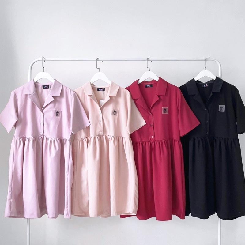 UPZ Đầm Babydoll Logo Hình