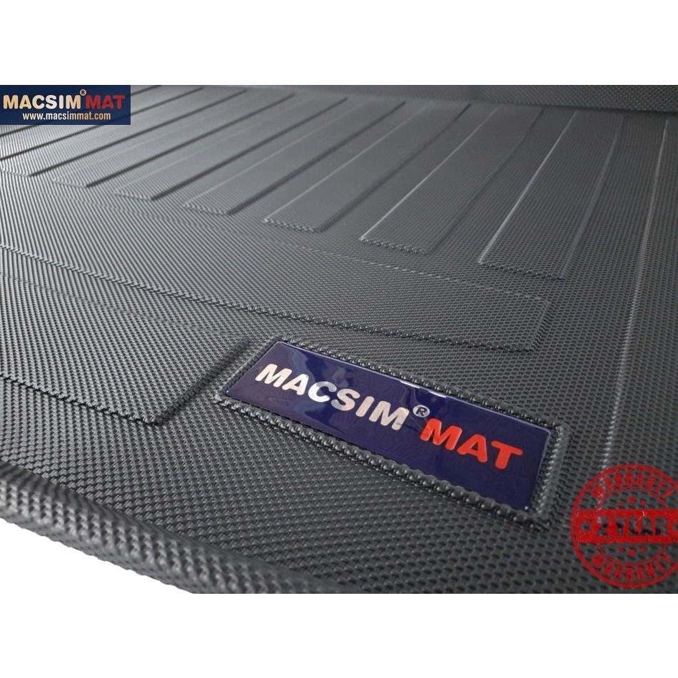 Lót cốp ô tô Macsim cao cấp Thảm lót cốp xe ô tô Toyota Yaris 2013-2017nhãn hiệu Macsim chất liệu TPV hàng loại 2
