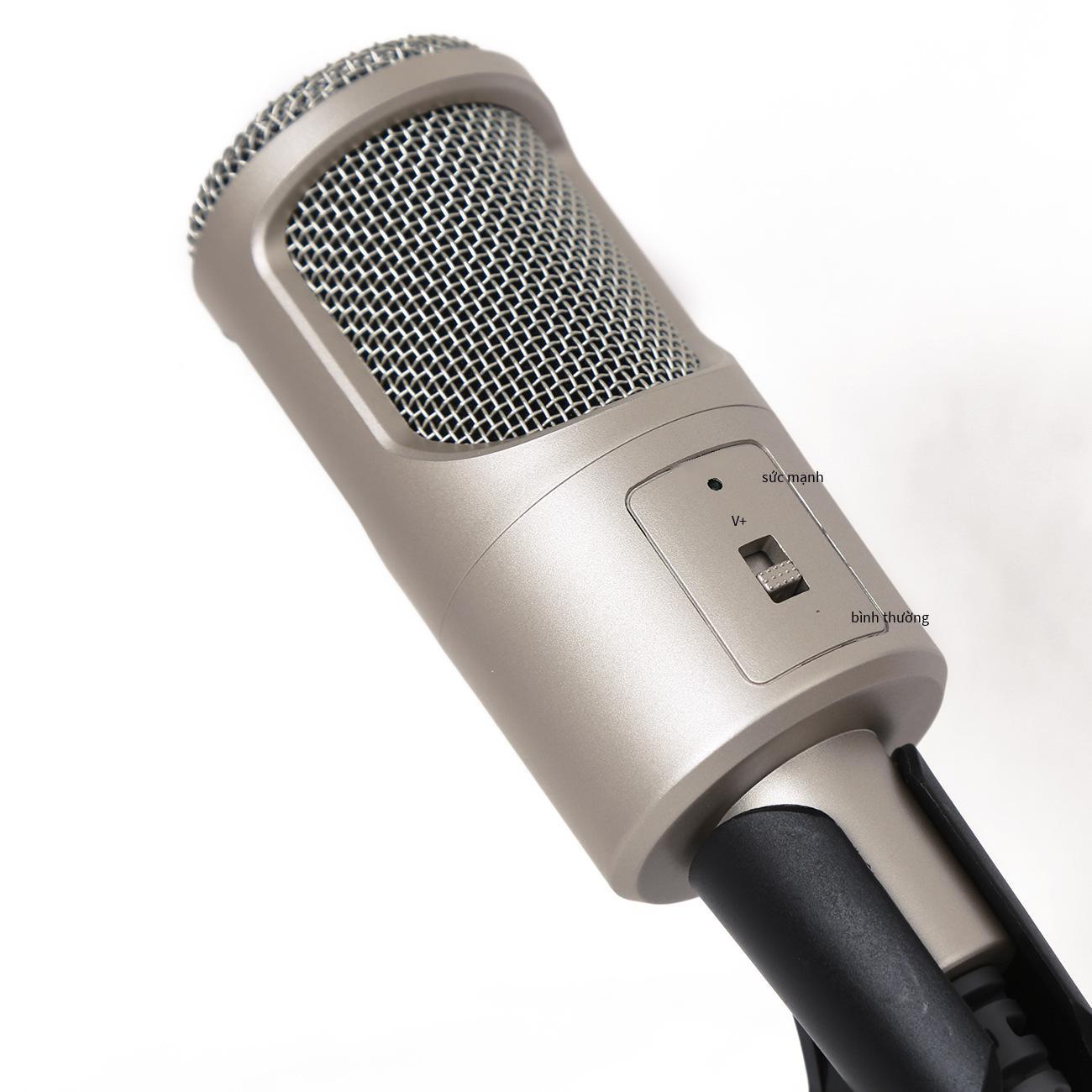 Micro máy tính phong cách mới nhất SF960 micro 3.5 micro máy tính trò chơi K bài hát micro có dây