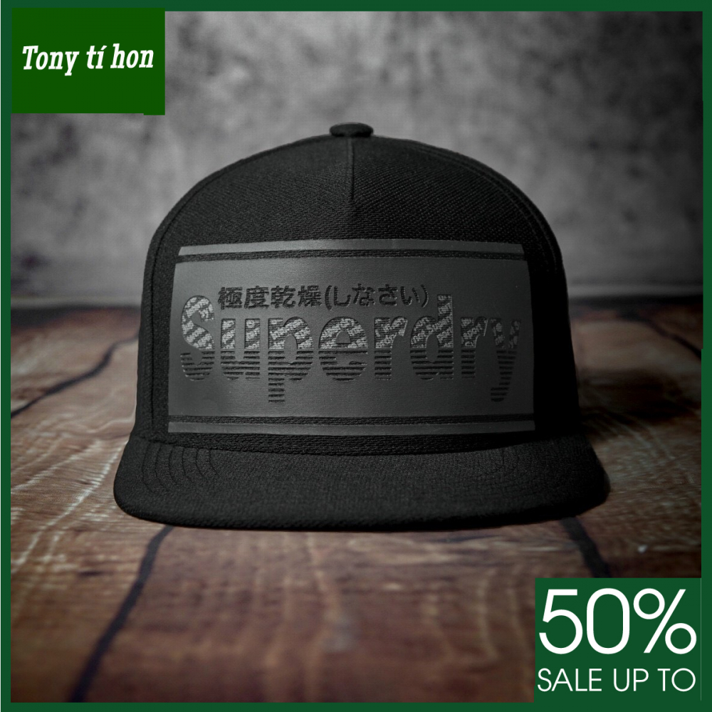 [ Miễn ship / giảm giá ] MŨ NÓN LƯỠI TRAI NAM NỮ SNAPBACK VÀNH PHẲNG SUPER DA PHỐI LƯỚI ĐEN CÁ TÍNH