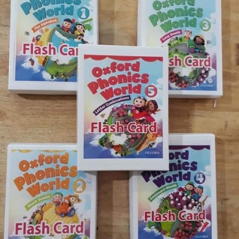 Combo Flashcard  Oxford Phonics World 1-2-3-4-5