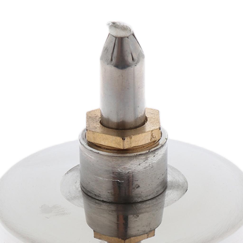Heavy-Walled Lab Alcohol/Spirit Lamp/Burner Stainless Steel With Wick 200ml