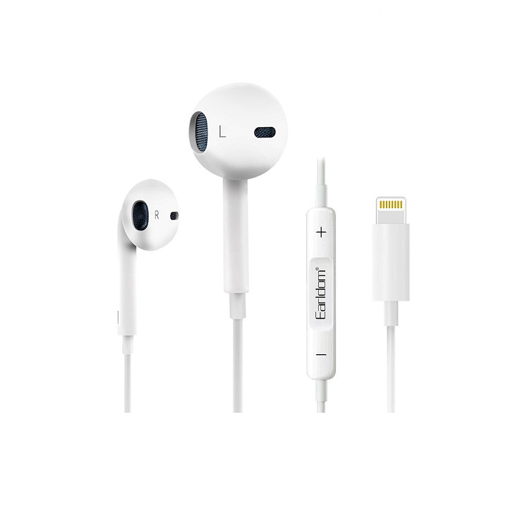 Tai Nghe Bluetooth Chân Lightning Earldom ET-E21 Cho iPhone 7/7P/8/8P/X/XS/XS Max/11/Pro Max - Hàng Chính Hãng