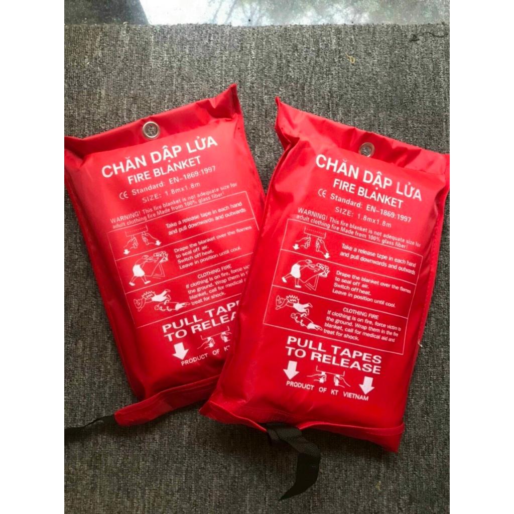 Chăn Dập Lửa, Chăn Chống Cháy 1m8*1m8 - cứu hỏa