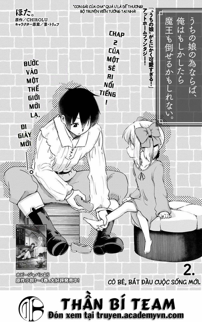 vì con gái, ngay cả ma vương tôi cũng có thể đánh bại chapter 2 3