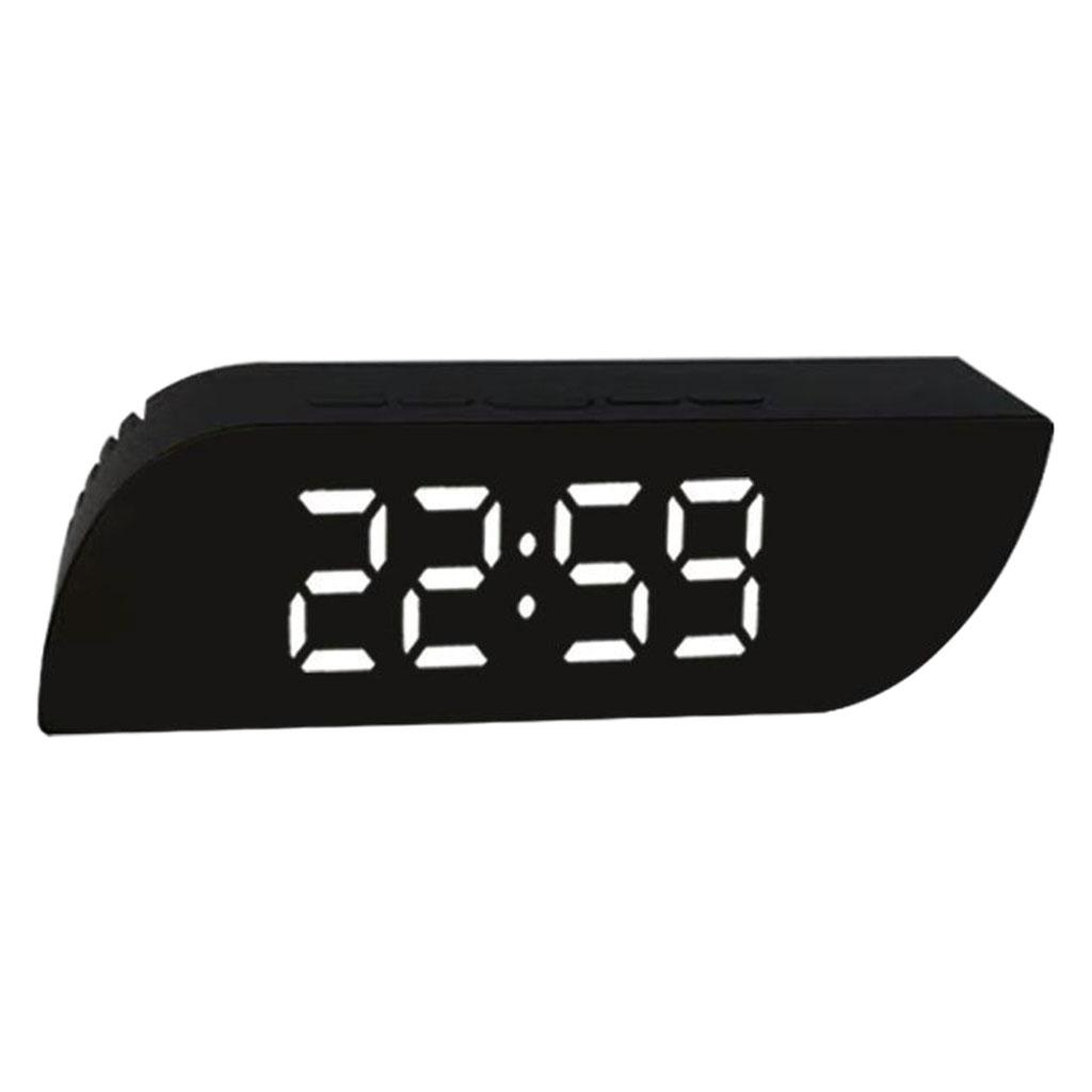 LED Desk Clocks Calendar Temperature 3 Mode Snooze