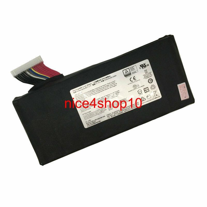 Pin Dùng cho Laptop MSI GT72 2QD GT72S 6QF GT80 2QE BTY-L77 New Battery Original 83.25Wh