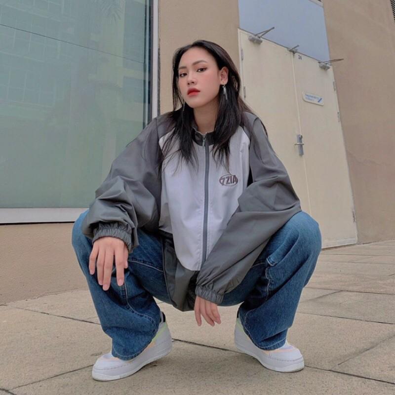 Áo khoác dù bomber 2 size L,XL cho nam nữ