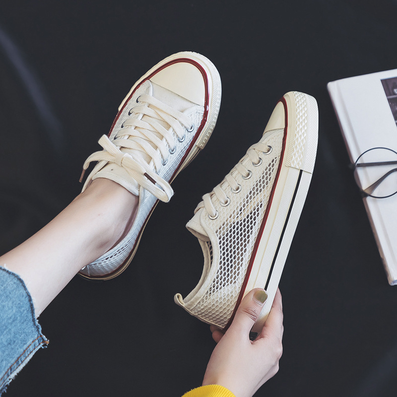 Giày sneaker thể thao dạng lưới thoáng khí, năng động, phong cách M8036