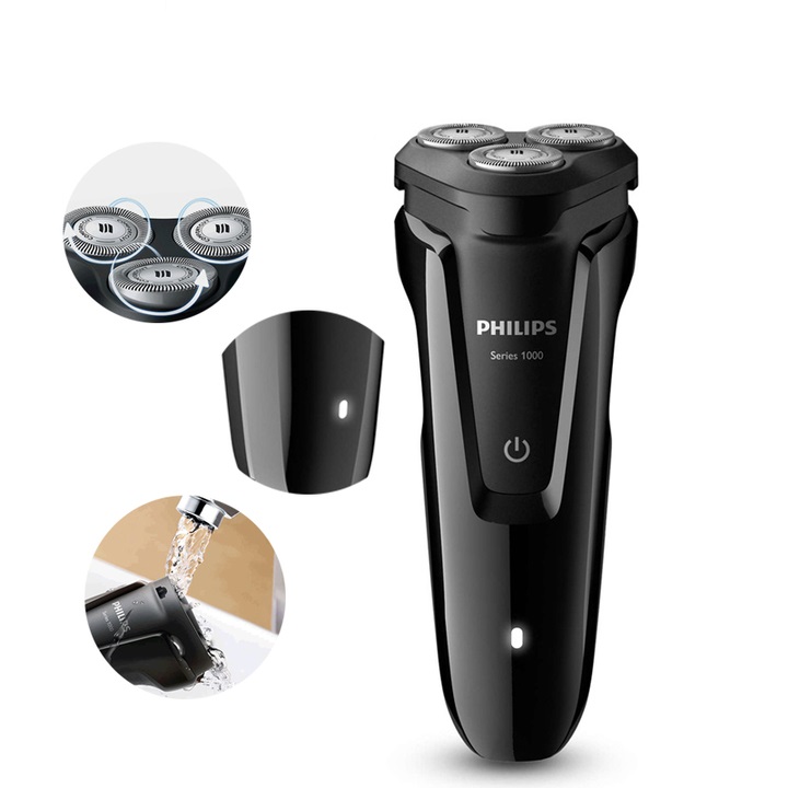 Máy Cạo Râu 3 Lưỡi Philips S1010 - Hàng Chính Hãng
