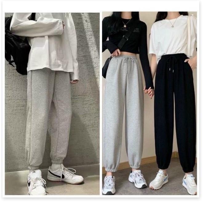 QUẦN JOGGER TRƠN THỤNG UNISEX B.BY
