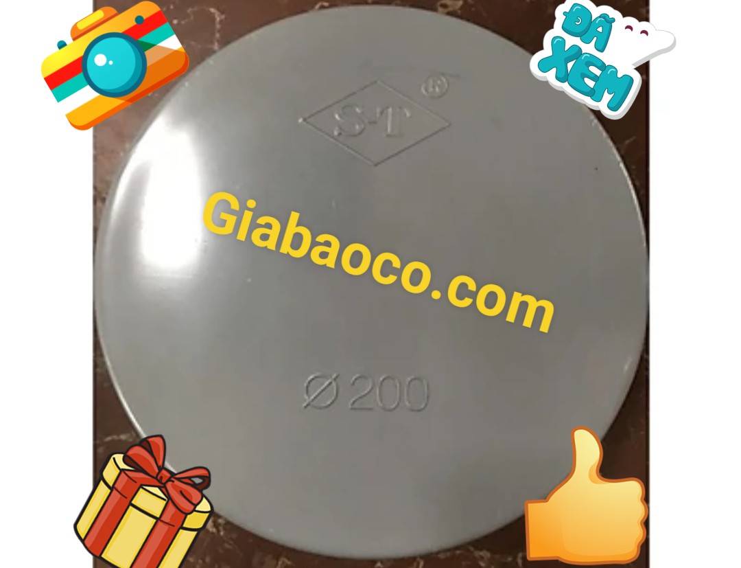 Nắp Bịt PVC -Phi 200