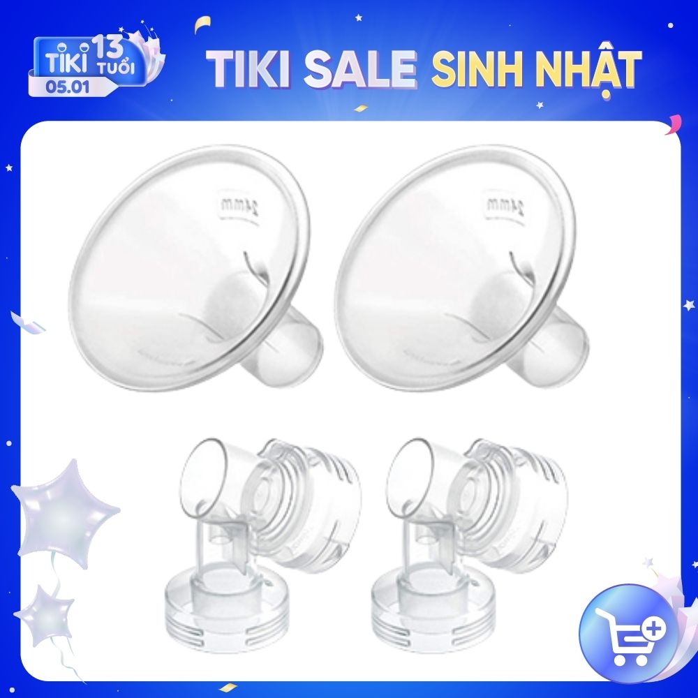 Bộ Phụ Kiện Máy Hút Sữa Medela Pump In Style Sản Xuất bởi Maymom, Nhiều Lựa Chọn Size Phễu Hút Sữa
