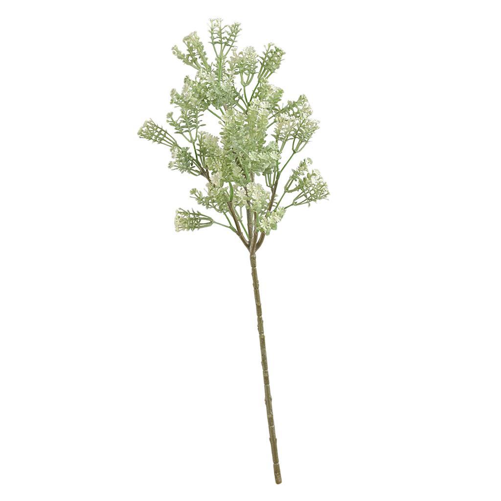 Artificial Fake Flowers Plants Spray Baby Breath/Gypsophila 3 Colors White