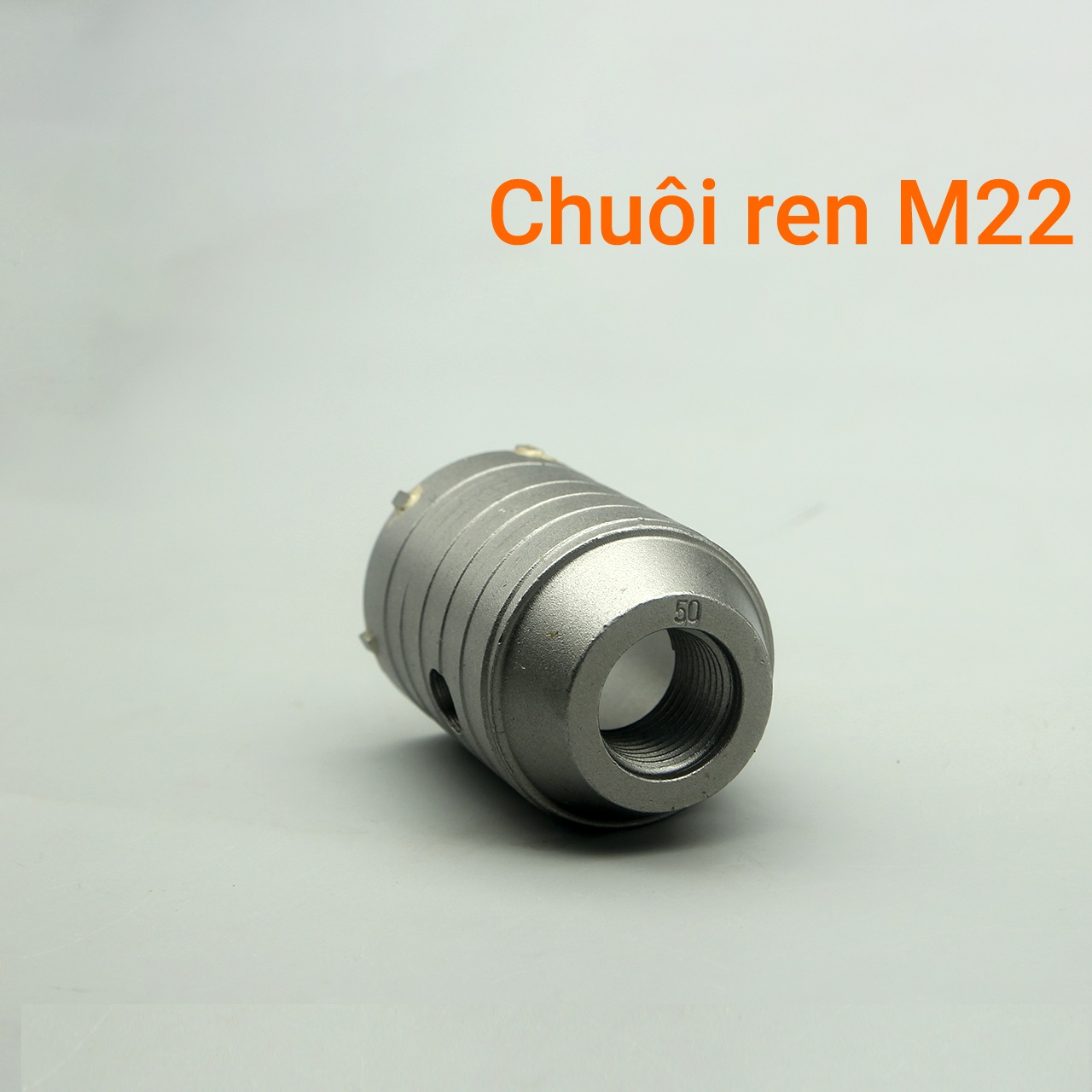 Đầu mũi khoét bê tông rút lõi ren M22 Φ 50mm