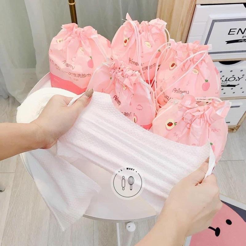 KHĂN GIẤY KHÔ ANIMERRY - Khăn lau dùng 1 lần