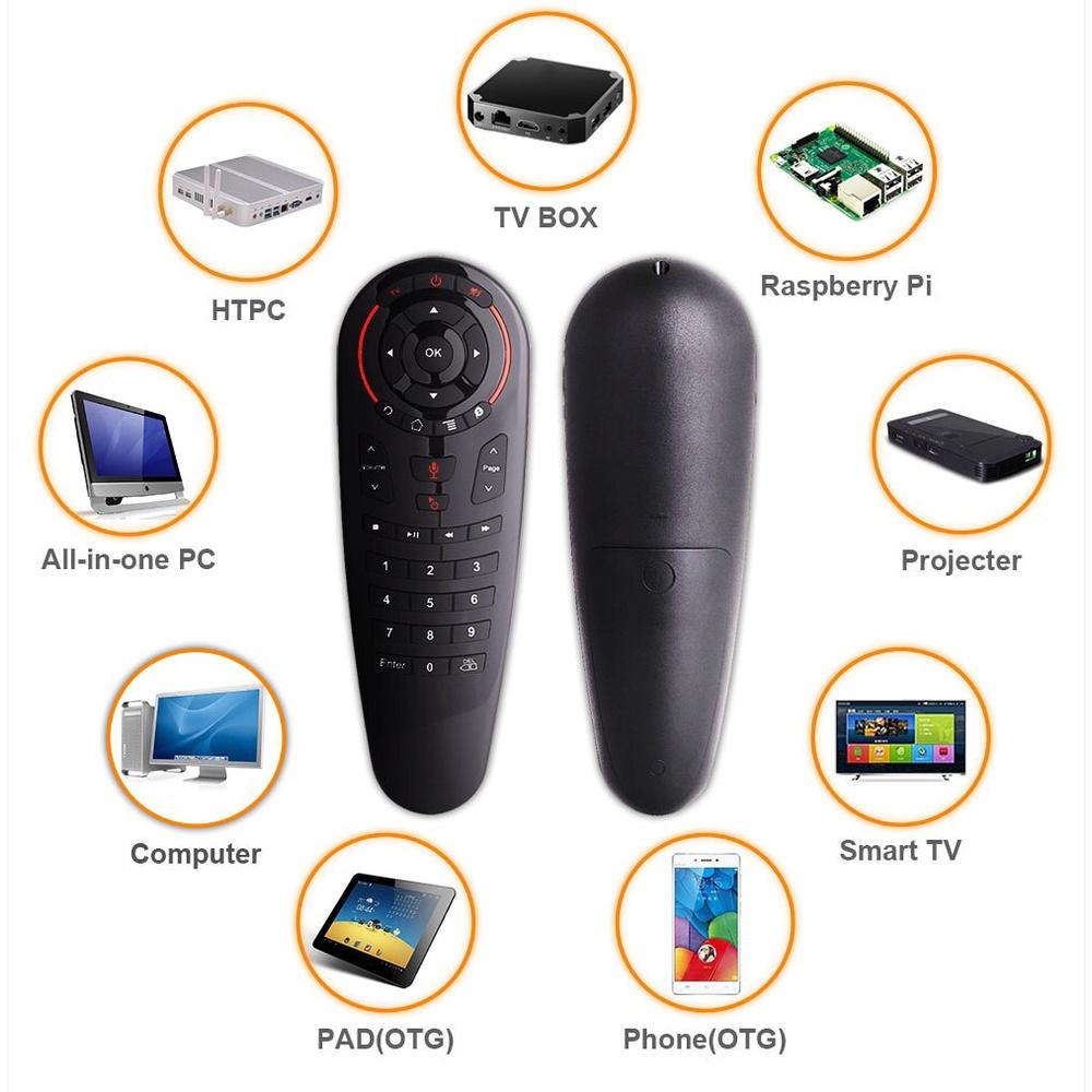 Chuột bay g30s khiển giọng giọng nói Air Mouse Remote Voice học lệnh 33 phím