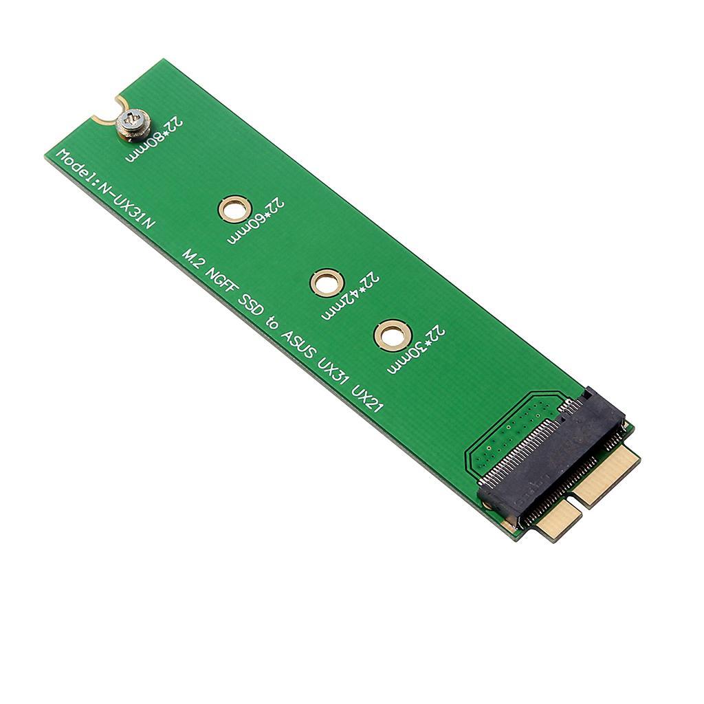 N-UX31N M.2 NGFF SSD to 6+12Pin Adapter Card ASUS UX31 UX21 Laptop