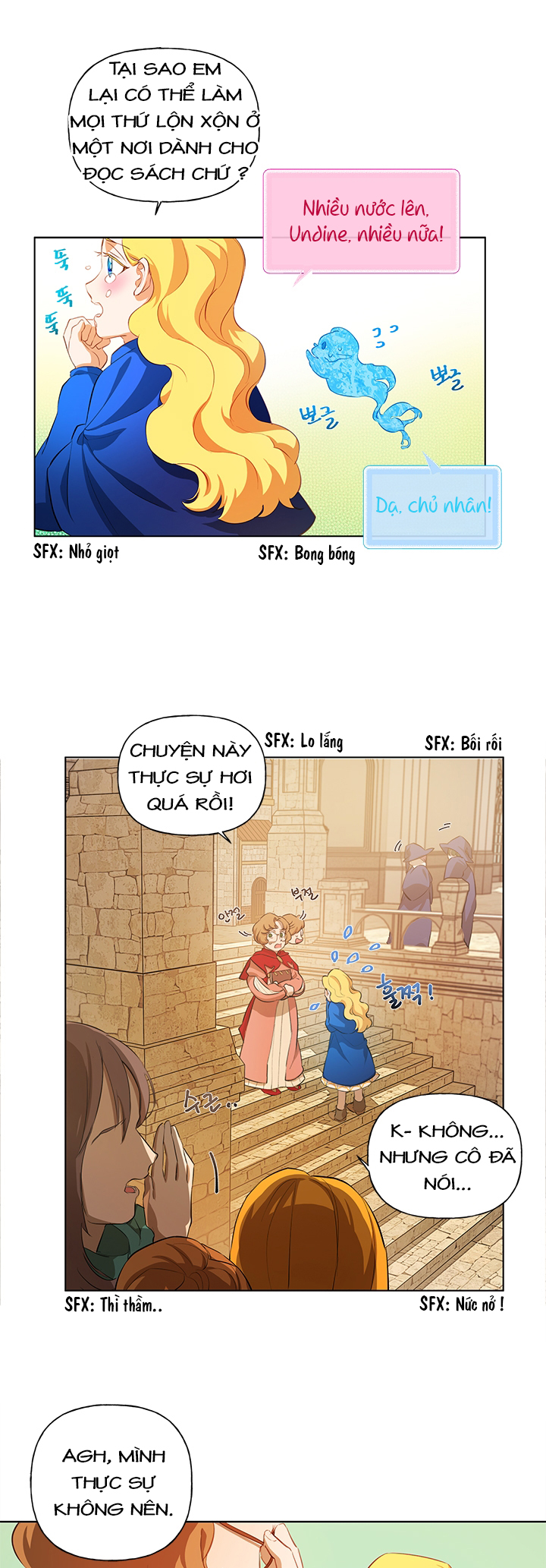 nhà nguyên tố tóc vàng chapter 23 9