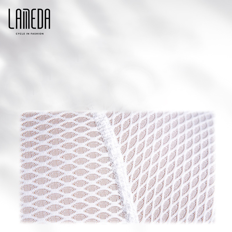 Áo 3 Lỗ Lưới nữ Lameda PYMSPORT - PYMMLMA001 thoáng khí, co giãn tốt, chuẩn phom, 3 màu trắng - tím- hồng