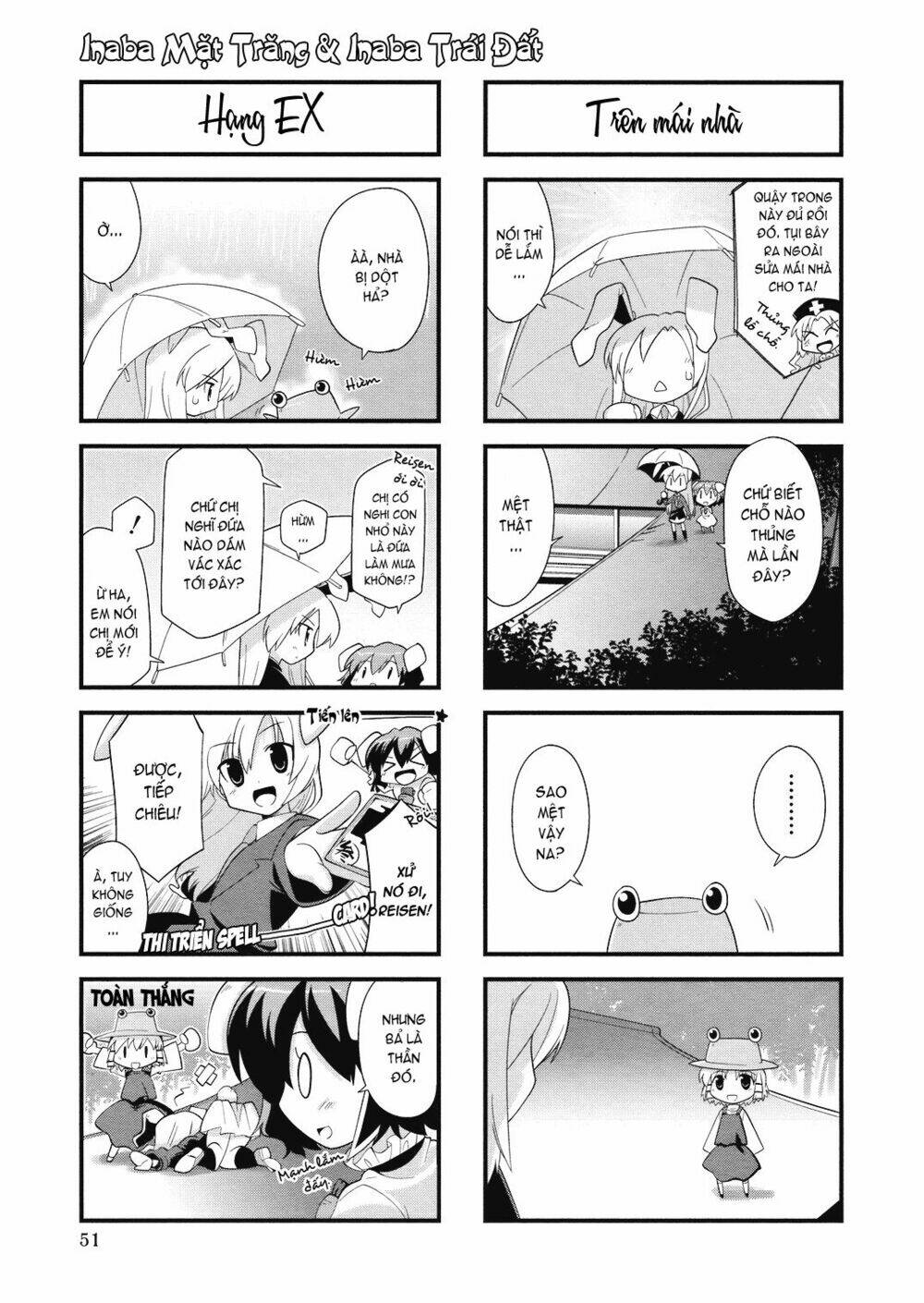 inaba mặt trăng và inaba trái đất chapter 13 3