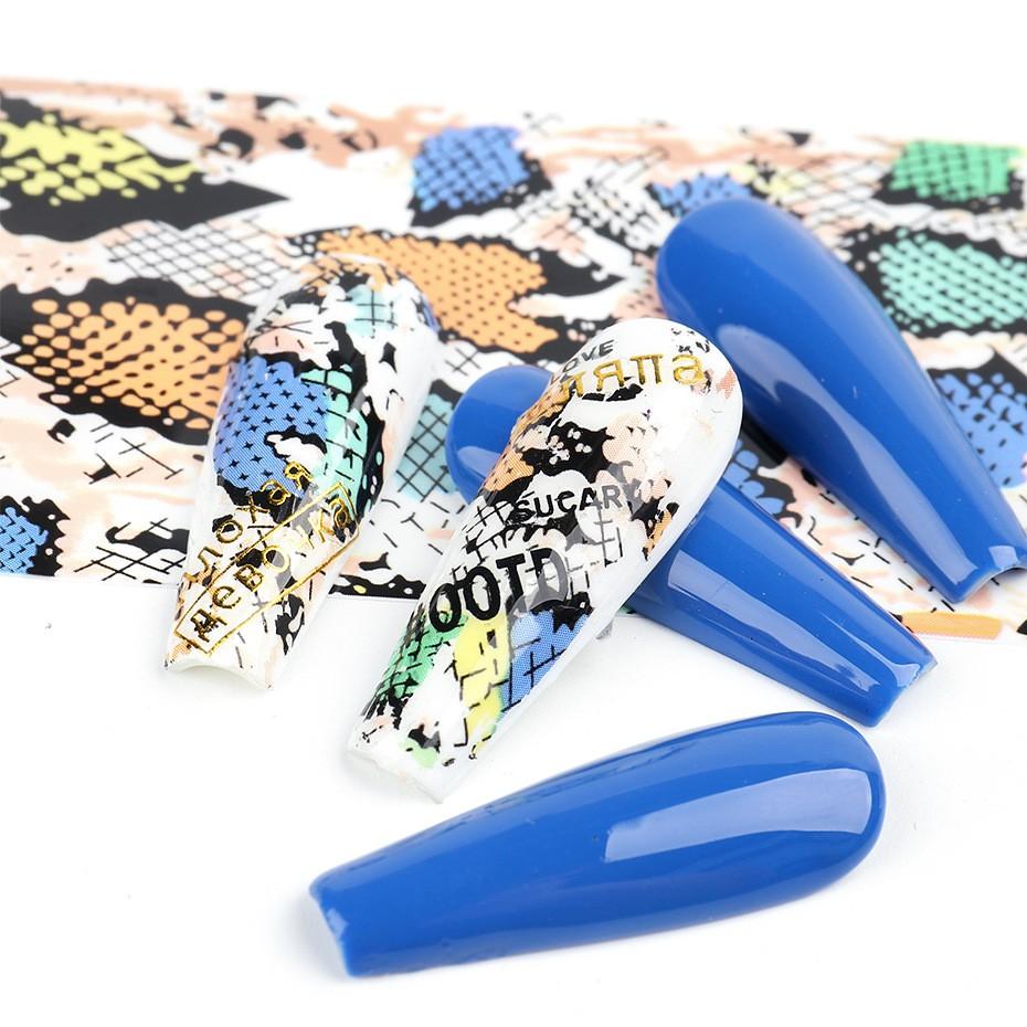 Khay foil 10 mẫu da rắn