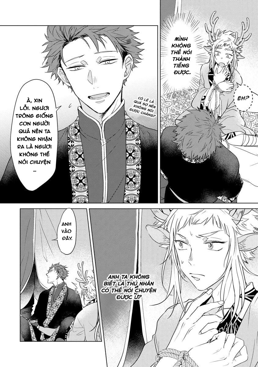 gặp gỡ em, thú nhân màu chàm trắng chapter 1 18