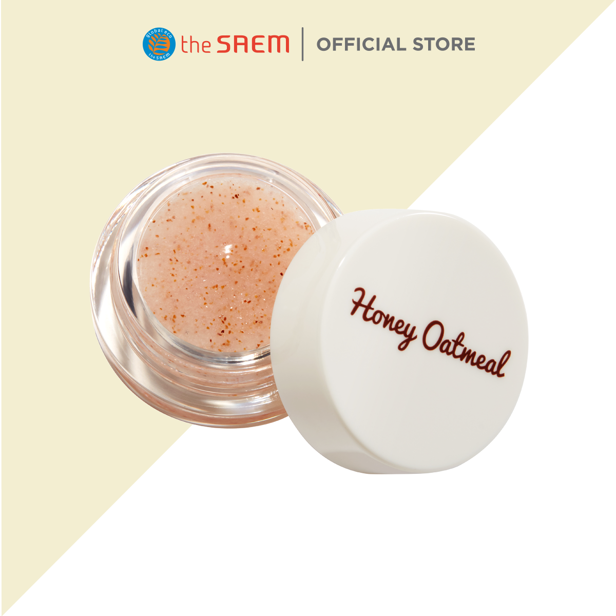 Tẩy Tế Bào Chết Môi the SAEM Honey Oatmeal Lip Scrub 7ml