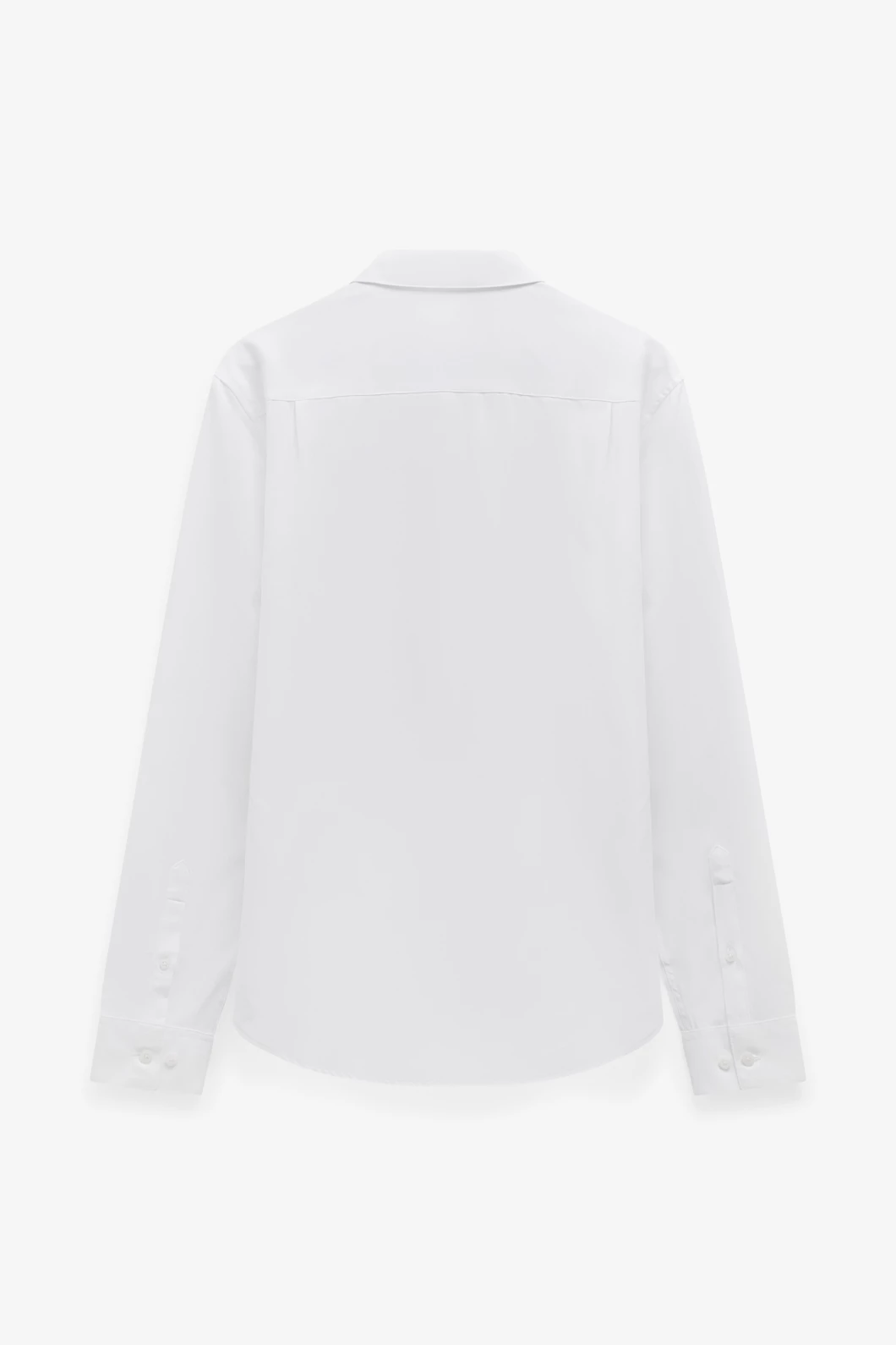 Áo Sơ Mi ROUTINE Tay Dài Sợi Coffee Cổ Gài Nút Trơn Form Fitted (3 màu) - 10F23SHL090 | LASTORE MENSWEAR