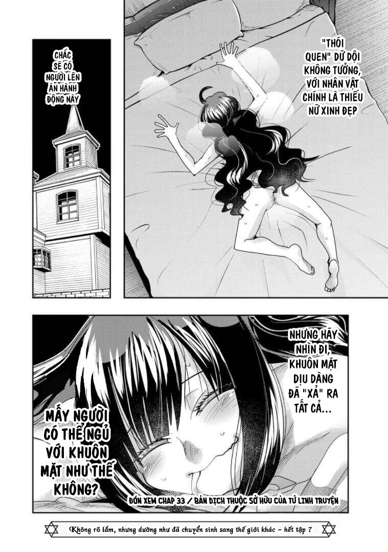 chuyển sinh thành con gái, tôi sẽ sinh tồn tại dị giới - yoku wakaranai keredo isekai ni tensei shiteita you desu chapter 32 32