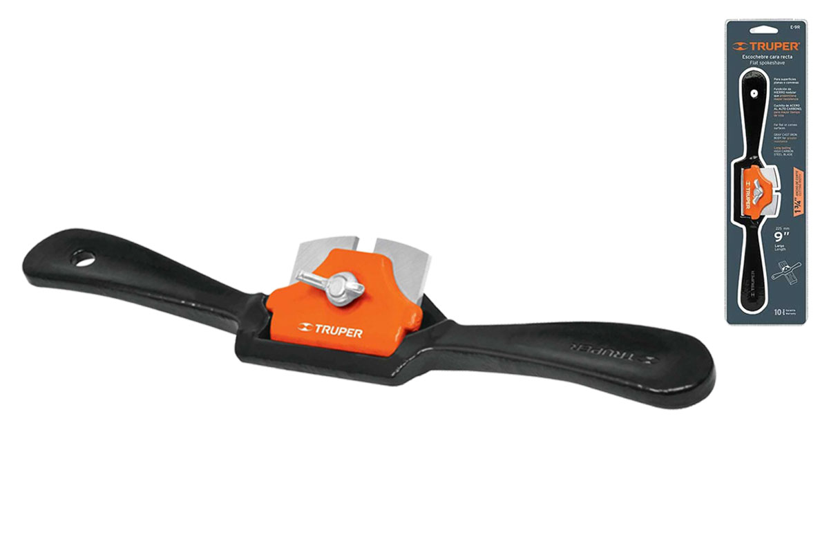 Bào gỗ cầm tay 9in/225mm Truper E-9R