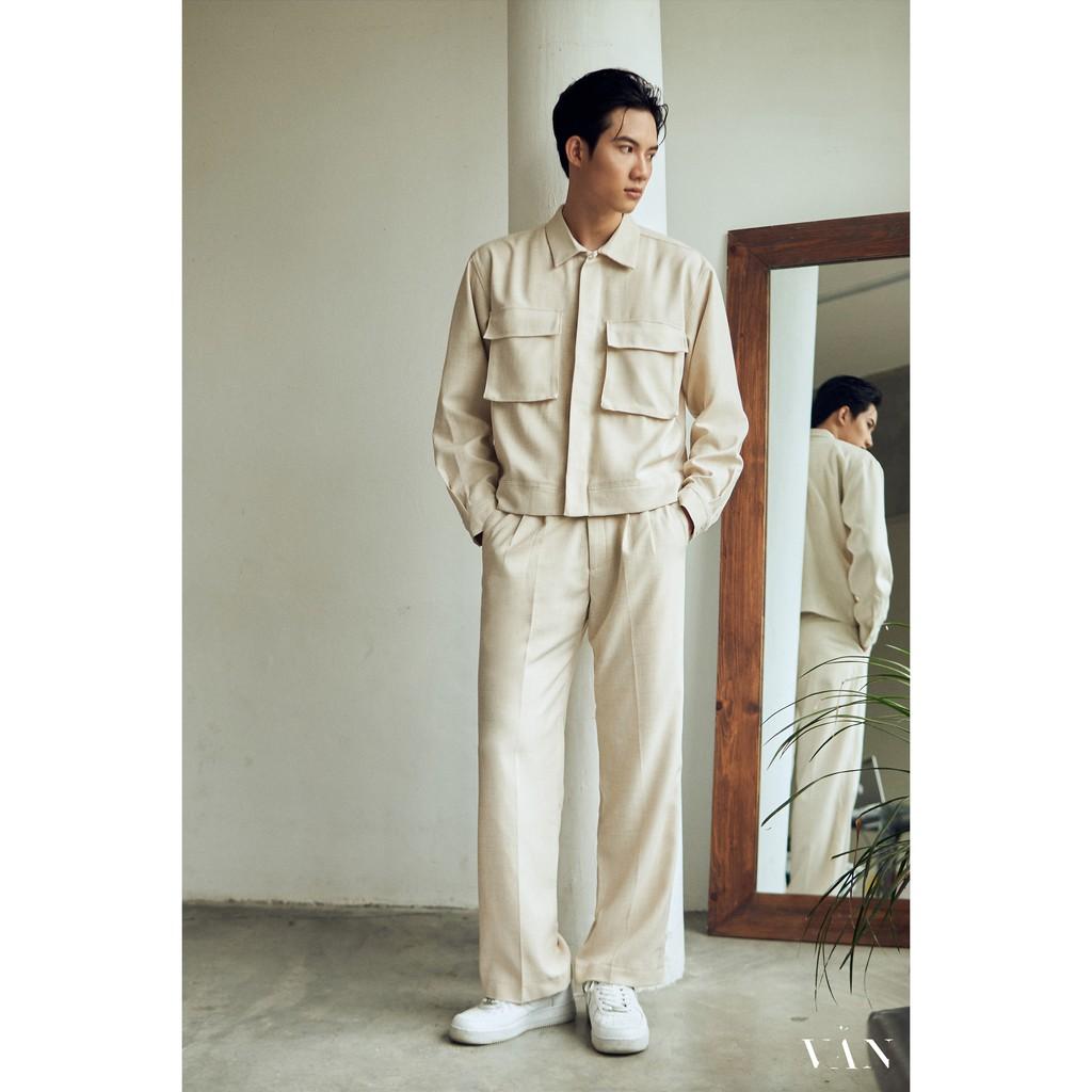 Quần ELIO BEIGE PANTS VANBYVN