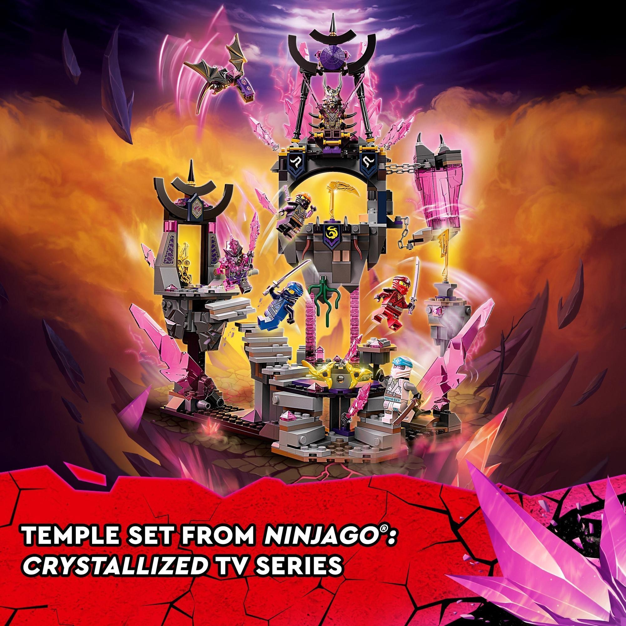 LEGO Ninjago 71771 Đền thần của Chúa Tể Crystal (703 chi tiết)