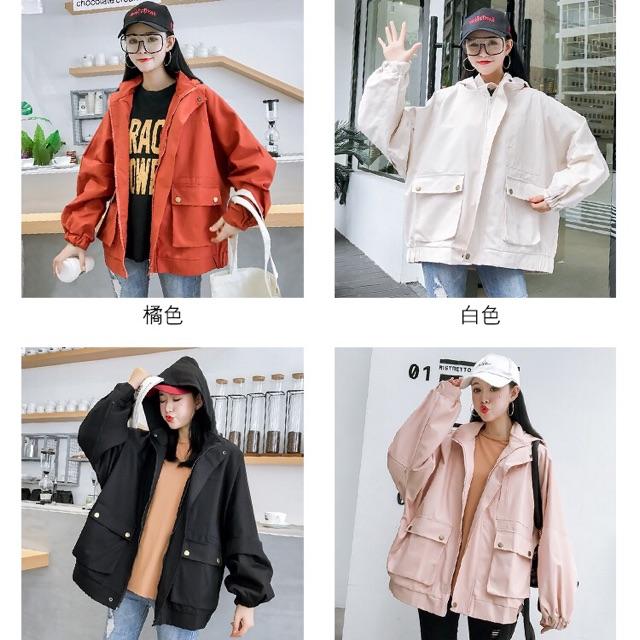 Áo khoác nữ form rộng
