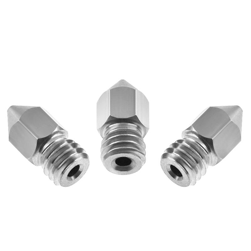 5/10PCS MK8 NETHITETHETHER Outruder Extruder Head cho A8 A8plus Ender 3 CR10 Bộ phận máy in 3D Cập nhật vòi phun 0,2-1.0mm
