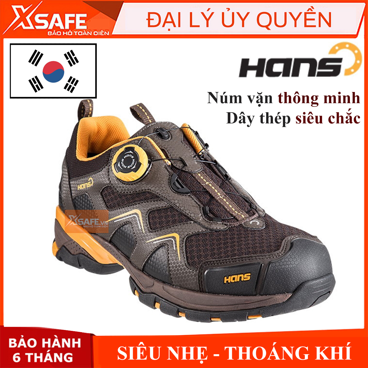 Giày bảo hộ Hans HS81 Giày bảo hộ lao động Hàn Quốc