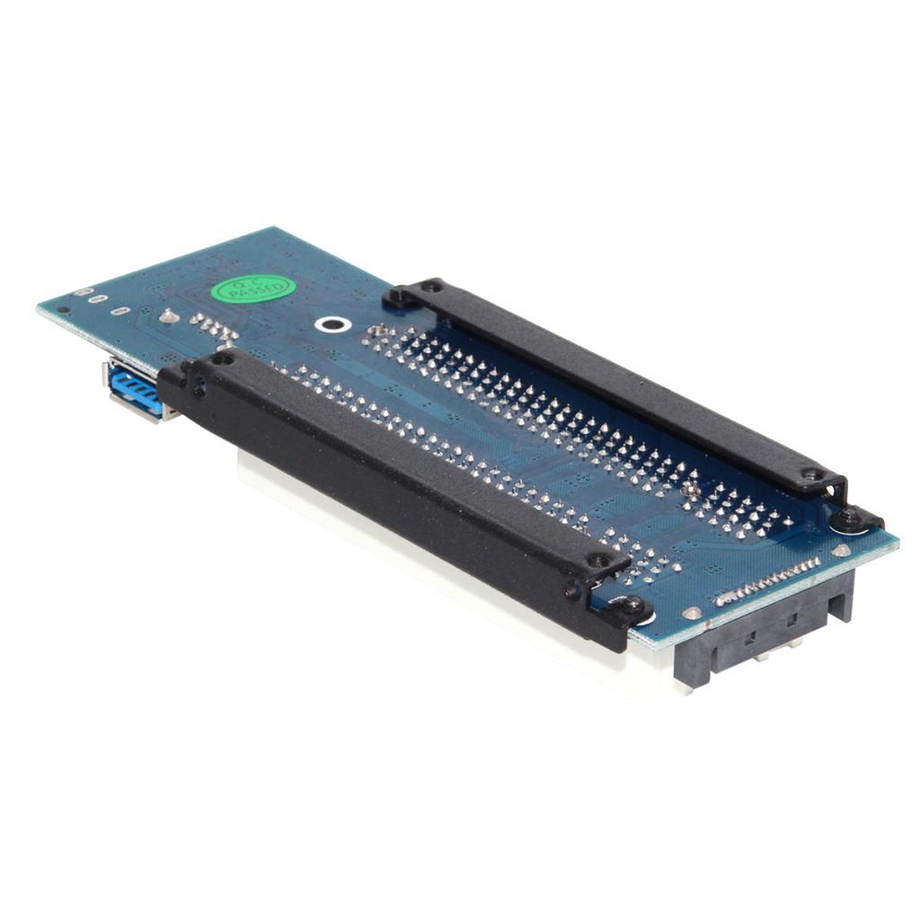 2X PCI-E Express X1 to Dual PCI Riser Extender Card Adapter with USB 3.0 Cable