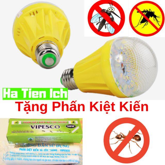 Đèn Khử Mùi - Bóng Đèn Đuổi Muỗi 2 Chế Độ Đuổi Muỗi Và Khử Mùi Bằng Ozon Hiệu Quả