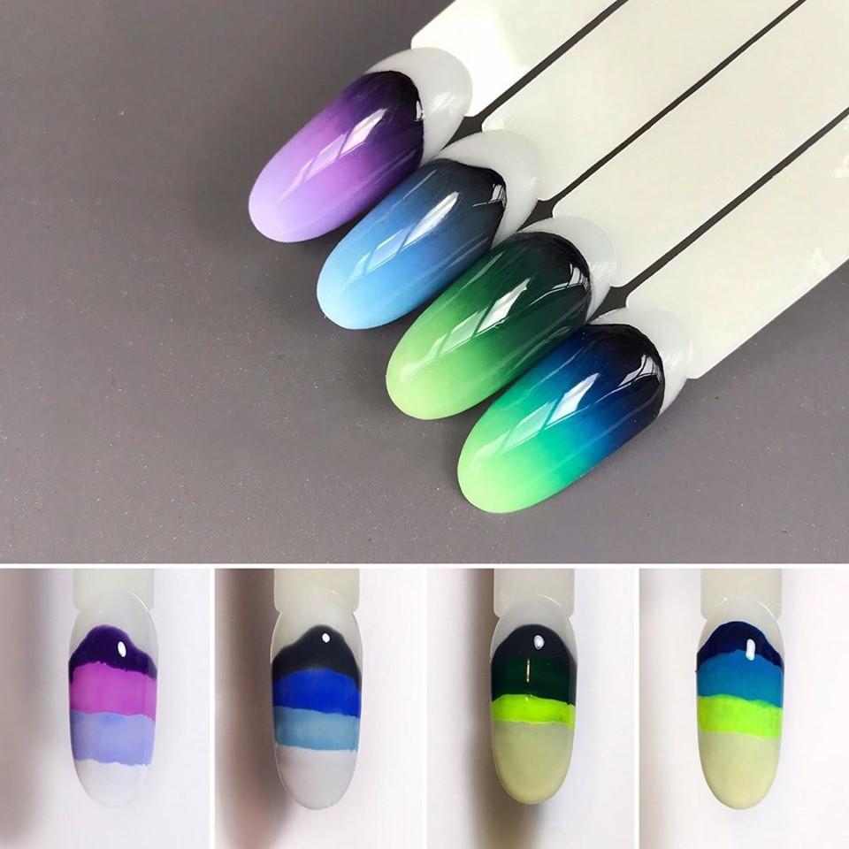 Dụng cụ bút cọ Ombre vẽ móng nail